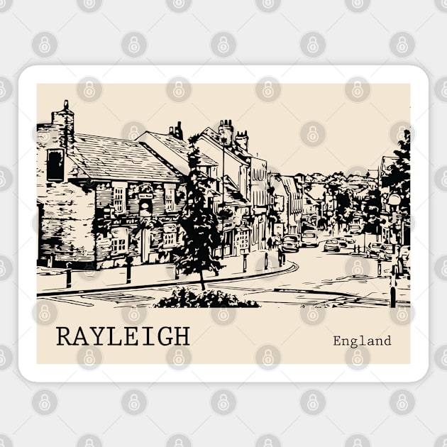 Rayleigh England Magnet by Lakeric